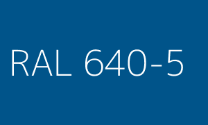 Kolor RAL 640-5