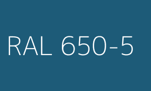 Kolor RAL 650-5