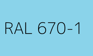 Kolor RAL 670-1