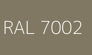 Kolor RAL 7002