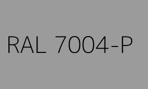 Kolor RAL 7004-P