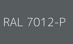 Kolor RAL 7012-P