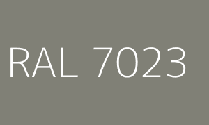 Kolor RAL 7023