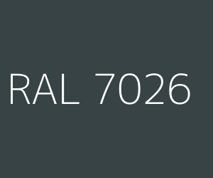 Kolor RAL 7026 GRANITE GREY