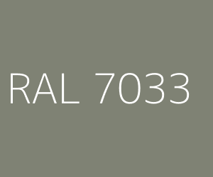 Kolor RAL 7033 CEMENT GREY