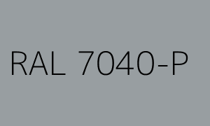Kolor RAL 7040-P