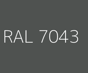 Kolor RAL 7043 TRAFFIC GREY B