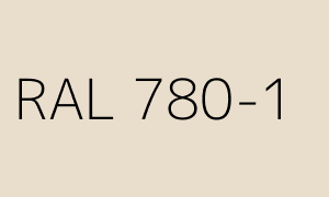 Kolor RAL 780-1