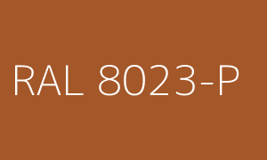 Kolor RAL 8023-P