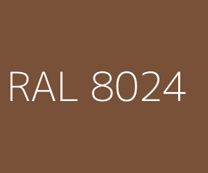 Kolor RAL 8024 BEIGE BROWN
