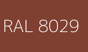Kolor RAL 8029
