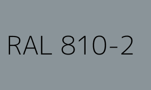Kolor RAL 810-2