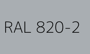 Kolor RAL 820-2