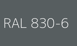 Kolor RAL 830-6