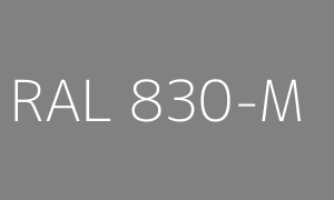 Kolor RAL 830-M