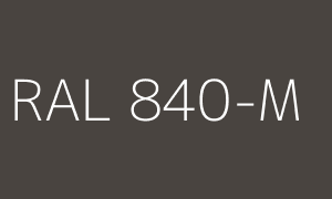 Kolor RAL 840-M