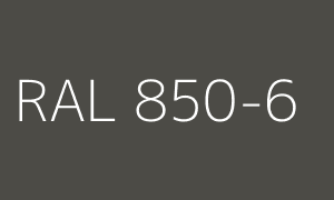 Kolor RAL 850-6