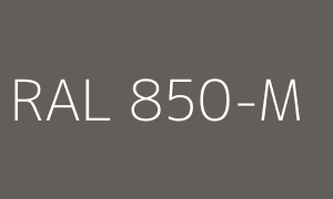 Kolor RAL 850-M