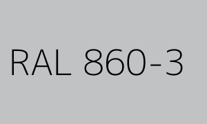 Kolor RAL 860-3