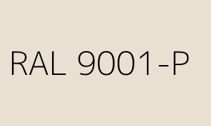 Kolor RAL 9001-P