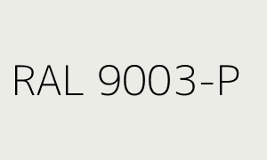 Kolor RAL 9003-P