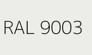 Kolor RAL 9003