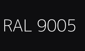 Kolor RAL 9005